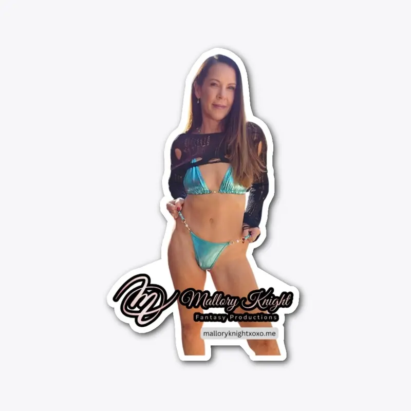 Mallory Knight Full Body Die Cut Sticker